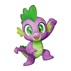 Size: 1024x1024 | Tagged: safe, spike, dragon, g4, my little pony: the movie, official, baby, baby dragon, claws, cropped, cute, eyebrows, fangs, green eyes, male, render, scales, simple background, smiling, solo, spikabetes, transparent background