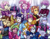 Size: 1800x1400 | Tagged: safe, artist:prk, applejack, fluttershy, lemon zest, pinkie pie, rainbow dash, rarity, sci-twi, sour sweet, sugarcoat, sunny flare, sunset shimmer, twilight sparkle, equestria girls, equestria girls specials, g4, my little pony equestria girls: dance magic, applejack (male), backwards ballcap, baseball cap, bitter sweet, bubble berry, butterscotch, cap, clothes, converse, cowboy hat, dusk shine, elusive, equestria guys, glasses, hat, headphones, lime citron, male, one eye closed, open mouth, pants, ponied up, rainbow blitz, rapper dash, rule 63, sci-dusk, shoes, sugarglaze, sunlight blaze, sunset glare, vest, wall of tags, wink