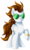 Size: 696x1149 | Tagged: safe, artist:limply_swamp, oc, oc only, oc:ateren steelbender, pegasus, pony, brown hair, commission, looking at you, male, pose, simple background, solo, sunglasses, transparent background, watch, wings