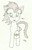 Size: 1265x1986 | Tagged: safe, artist:lunarspectrum, oc, oc only, oc:ateren steelbender, cat pony, original species, cat tail, green eyes, male, solo, watch, wings