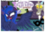 Size: 4823x3445 | Tagged: safe, artist:darkest-lunar-flower, discord, princess luna, alicorn, draconequus, pony, g4, absurd resolution, angry, blushing, clipped wings, dialogue, discord being discord, floppy ears, grin, luna is not amused, open mouth, prank, scissors, shrunken pupils, smiling, speech bubble, spread wings, this will end in pain and/or death, this will end in petrification, unamused, varying degrees of amusement, wings, yelling