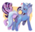 Size: 1200x1104 | Tagged: safe, artist:cherivinca, starlight glimmer, trixie, pony, unicorn, g4, blushing, butt, duo, duo female, female, heart, lesbian, lidded eyes, looking at each other, mare, one eye closed, plot, raised hoof, raised tail, seduction, ship:startrix, shipping, simple background, smiling, tail, tail seduce, underhoof, white background, wink