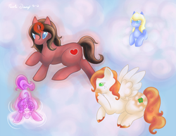 Size: 600x463 | Tagged: safe, artist:puppet-runo, oc, oc only, pony, commission, family
