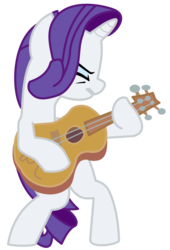 Size: 4069x6000 | Tagged: safe, artist:frownfactory, rarity, pony, unicorn, g4, honest apple, absurd resolution, bipedal, eyes closed, female, guitar, guitarity, musical instrument, simple background, solo, transparent background, vector