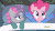 Size: 400x225 | Tagged: safe, screencap, maud pie, pinkie pie, earth pony, pony, g4, rock solid friendship, animated, bed, clapping, clothes, cute, diapinkes, discovery family logo, duo, female, gif, hair curlers, hoofy-kicks, loop, mare, pajamas, pie sisters pajamas, pillow, sisters