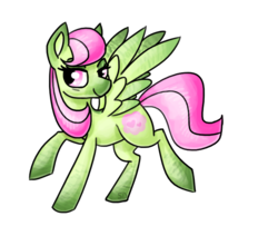 Size: 740x600 | Tagged: safe, artist:sallindaemon, oc, oc only, oc:cloudheart, pegasus, pony, female, mare, simple background, solo, transparent background