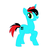 Size: 469x464 | Tagged: safe, artist:jawsandgumballfan24, oc, oc only, oc:jawsandgumballfan24, pony, unicorn, male, simple background, solo, stallion, white background