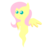 Size: 2756x3031 | Tagged: safe, artist:aborrozakale, fluttershy, ghost, pony, g4, female, flutterghost, high res, pointy ponies, simple background, solo, transparent background, vector