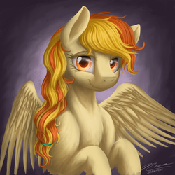Size: 1024x1024 | Tagged: safe, artist:novaintellus, oc, oc only, oc:little flame, pony, solo