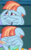 Size: 522x854 | Tagged: safe, edit, edited screencap, screencap, windy whistles, pegasus, pony, g4, parental glideance, boop, boop edit, cute, disembodied hand, facewing, female, floppy ears, hand, mare, scared, solo, windybetes, wing hands