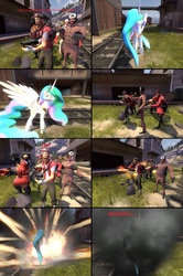 Size: 2056x3092 | Tagged: safe, artist:jackass67, pony, comic:the crate, high res, team fortress 2