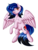 Size: 1800x2400 | Tagged: safe, artist:jack-pie, oc, oc only, oc:cotton rain, pegasus, pony, blacoat, female, hair over one eye, mare, parent:oc:black thunder, parent:oc:diamond coat, parents:blacoat, signature, simple background, solo, transparent background