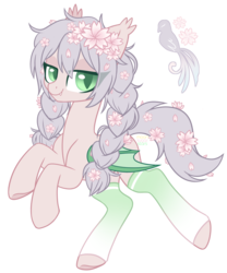 Size: 2680x3228 | Tagged: safe, artist:hawthornss, oc, oc only, oc:hanami (moonsugar), bat pony, pony, clothes, cute, cute little fangs, ear fluff, fangs, high res, looking at you, simple background, socks, solo, transparent background