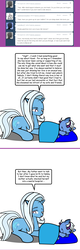 Size: 473x1485 | Tagged: safe, artist:dekomaru, oc, oc only, oc:nebula, pony, tumblr:ask twixie, baby, baby pony, colt, female, magical lesbian spawn, male, mare, mother and son, offspring, parent:trixie, parent:twilight sparkle, parents:twixie, prone, sleeping