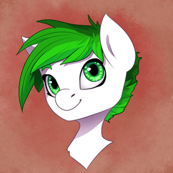 Size: 1000x1000 | Tagged: safe, artist:joan-grace, oc, oc only, earth pony, pony, bust, female, mare, portrait, solo