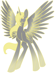 Size: 1500x2000 | Tagged: safe, artist:stereo-of-the-heart, oc, oc only, oc:silver starlight, alicorn, pony, simple background, solo, spread wings, transparent background, wings