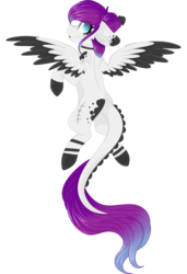 Size: 2048x3000 | Tagged: safe, artist:cinnamontee, oc, oc only, oc:bibi, pegasus, pony, augmented tail, female, flying, high res, mare, simple background, solo, spread wings, transparent background, wings