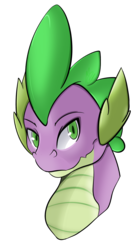 Size: 572x1024 | Tagged: safe, artist:wulfanite, spike, dragon, g4, bust, male, older, older spike, simple background, solo, teenage spike, teenaged dragon, teenager, transparent background