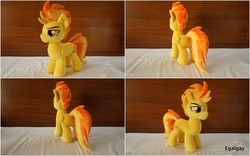 Size: 5120x3200 | Tagged: safe, artist:egalgay, spitfire, pony, g4, absurd resolution, irl, photo, plushie