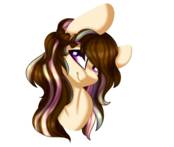 Size: 2600x2200 | Tagged: safe, artist:immagoddampony, oc, oc only, oc:laura, orbite, original species, pony, bust, high res, portrait, simple background, solo, transparent background