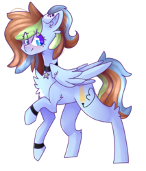 Size: 1563x1836 | Tagged: safe, artist:erinartista, oc, oc only, oc:sugar sketch, pegasus, pony, chest fluff, female, mare, simple background, solo, transparent background