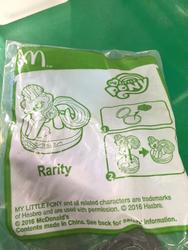 Size: 2448x3264 | Tagged: safe, rarity, pony, g4, high res, irl, mcdonald's happy meal toys, photo, toy