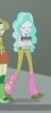 Size: 51x113 | Tagged: safe, screencap, paisley, sweet leaf, equestria girls, g4, my little pony equestria girls: rainbow rocks, player piano, background human, boots, cropped, eyes closed, flower, high heel boots, notebook, picture for breezies