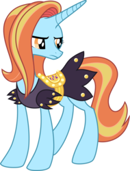 Size: 3000x3943 | Tagged: safe, artist:aqua-pony, sassy saddles, pony, unicorn, g4, clothes, female, high res, mare, simple background, solo, transparent background, vector