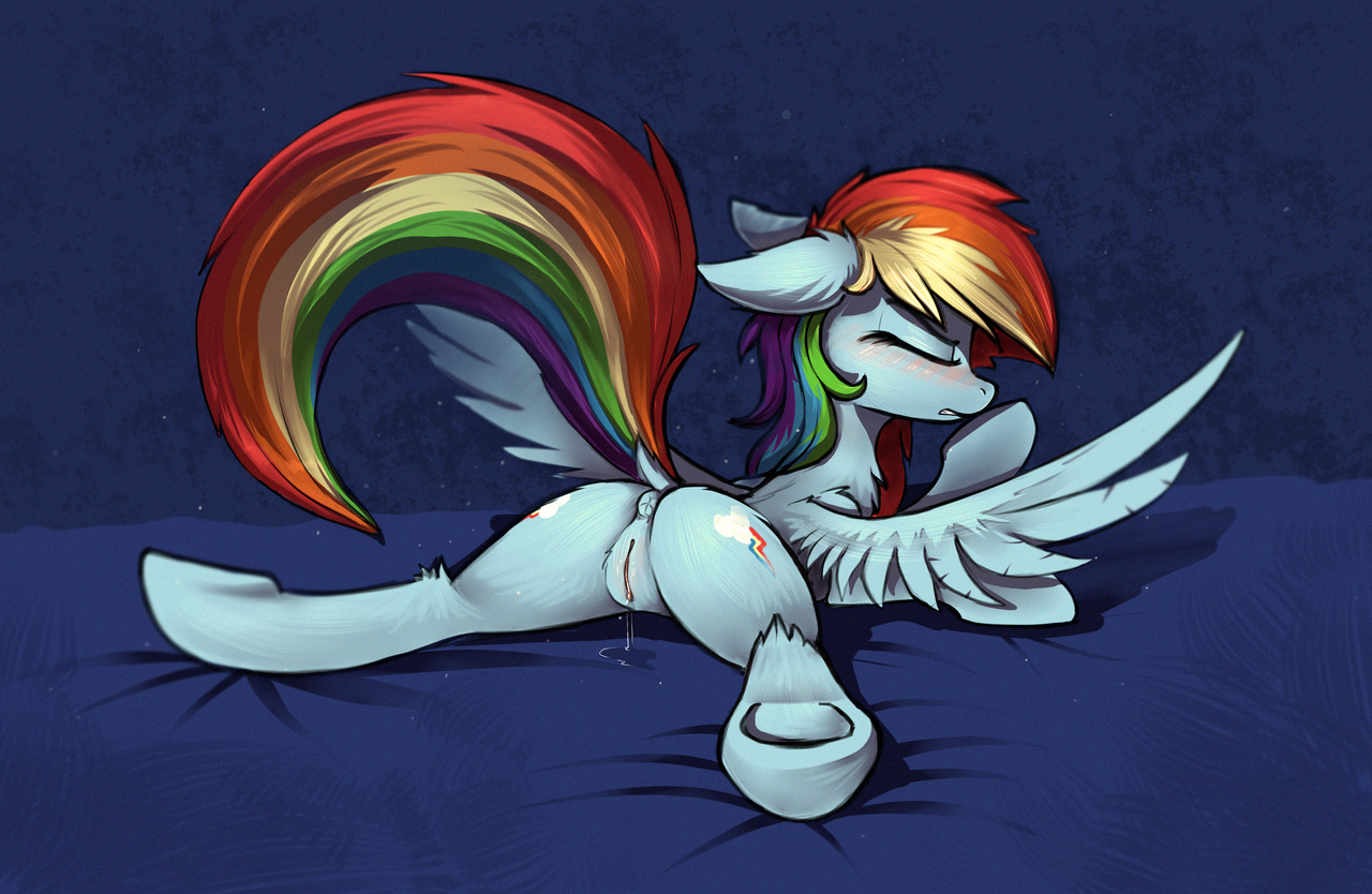 1445846 - explicit, artist:baramx, rainbow dash, pegasus, pony, g4, anus, ...