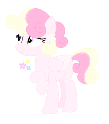 Size: 390x441 | Tagged: safe, artist:brownmota, oc, oc only, oc:flower palette, pegasus, pony, base used, female, mare, simple background, solo, transparent background