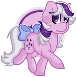 Size: 1024x1018 | Tagged: safe, artist:ak4neh, twilight, g1, bow, chibi, cutie mark background, female, simple background, solo, tail bow, transparent background, trotting