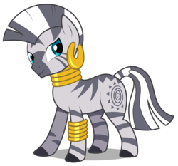 Size: 3222x3000 | Tagged: safe, artist:brony-works, zecora, zebra, g4, female, high res, mare, simple background, solo, transparent background, vector