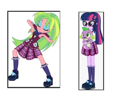 Size: 988x834 | Tagged: safe, lemon zest, sci-twi, twilight sparkle, equestria girls, g4, female, lemon sparkle, lesbian, shipping