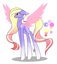 Size: 1000x1136 | Tagged: safe, artist:inspiredpixels, oc, oc only, oc:aspe, original species, pony, female, hoverflutter, long legs, simple background, solo, spread wings, transparent background, wings