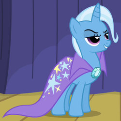 Size: 612x612 | Tagged: safe, screencap, trixie, pony, boast busters, g4, cropped, female, mare, solo