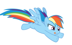 Size: 9600x6000 | Tagged: source needed, safe, artist:10 minute, rainbow dash, pony, celestial advice, :p, absurd resolution, cute, dashabetes, female, simple background, solo, tongue out, transparent background, vector