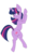 Size: 2193x4032 | Tagged: safe, artist:steelsoul, twilight sparkle, pony, unicorn, g4, bipedal, butt, ear fluff, female, high res, looking at you, plot, raised tail, simple background, solo, tail, transparent background, twibutt