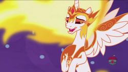 Size: 1920x1080 | Tagged: safe, screencap, daybreaker, pony, a royal problem, g4, female, looking at you, mare, solo