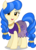 Size: 6556x9000 | Tagged: safe, artist:limedazzle, coloratura, sapphire shores, earth pony, pony, g4, absurd resolution, alternate hairstyle, alternate universe, female, lidded eyes, looking at you, mare, open mouth, see-through, show accurate, simple background, smiling, solo, transparent background, vector