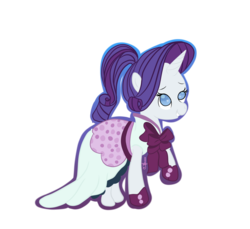 Size: 1754x1606 | Tagged: safe, artist:silversthreads, rarity, pony, g4, rarity investigates, clothes, digital art, dress, female, hat, shoes, simple background, solo, transparent background