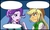 Size: 800x486 | Tagged: safe, artist:uotapo, edit, applejack, starlight glimmer, equestria girls, equestria girls specials, g4, my little pony equestria girls: mirror magic, angry, beanie, blank, comic, cropped, hat, sweat