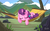 Size: 1920x1200 | Tagged: safe, artist:mysticalpha, sugar belle, pony, unicorn, g4, hard to say anything, my little pony: friendship is magic, adorable face, cute, eyes closed, female, hammock, mare, mountain, sleeping, solo, sugarbetes