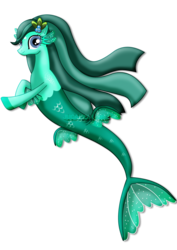Size: 1600x2263 | Tagged: safe, artist:jucamovi1992, oc, oc only, oc:radne, merpony, siren, female, mare, simple background, solo, transparent background
