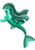 Size: 1600x2263 | Tagged: safe, artist:jucamovi1992, oc, oc only, oc:radne, merpony, siren, female, mare, simple background, solo, transparent background