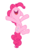 Size: 2048x2732 | Tagged: safe, artist:prismaticstars, pinkie pie, earth pony, pony, g4, my little pony: friendship is magic, not asking for trouble, female, happy, high res, simple background, solo, transparent background, vector