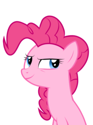 Size: 2048x2732 | Tagged: safe, artist:prismaticstars, pinkie pie, earth pony, pony, g4, the one where pinkie pie knows, female, high res, simple background, smiling, solo, transparent background, vector