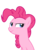 Size: 2048x2732 | Tagged: safe, artist:prismaticstars, pinkie pie, earth pony, pony, g4, the one where pinkie pie knows, female, high res, simple background, smiling, solo, transparent background, vector