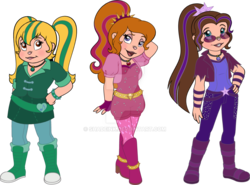 Size: 1024x758 | Tagged: safe, artist:shadeink, adagio dazzle, aria blaze, sonata dusk, equestria girls, g4, barely pony related, chipettes, simple background, the dazzlings, transparent background, watermark