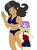 Size: 2600x3517 | Tagged: safe, artist:jolliapplegirl, princess skyla, oc, oc only, oc:desert moon, human, g4, bikini, clothes, high res, humanized, monochrome, swimsuit