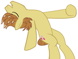 Size: 6000x4551 | Tagged: safe, artist:frownfactory, feather bangs, earth pony, pony, g4, hard to say anything, absurd resolution, cutie mark, male, simple background, solo, stupid sexy feather bangs, transparent background, vector